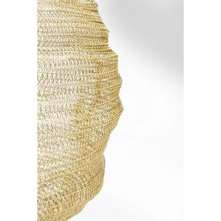 KARE Design Laterne Mesh Brass rund 51  