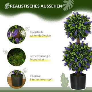 HOMCOM Plantes artificielles  