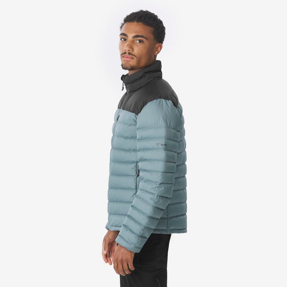 FORCLAZ  Doudoune de randonnée -10°C homme, MT500 gris 