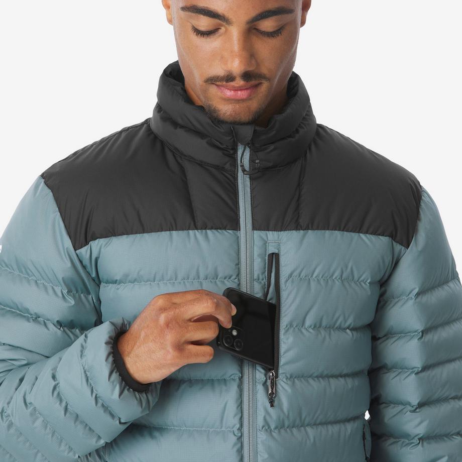 FORCLAZ  Doudoune de randonnée -10°C homme, MT500 gris 