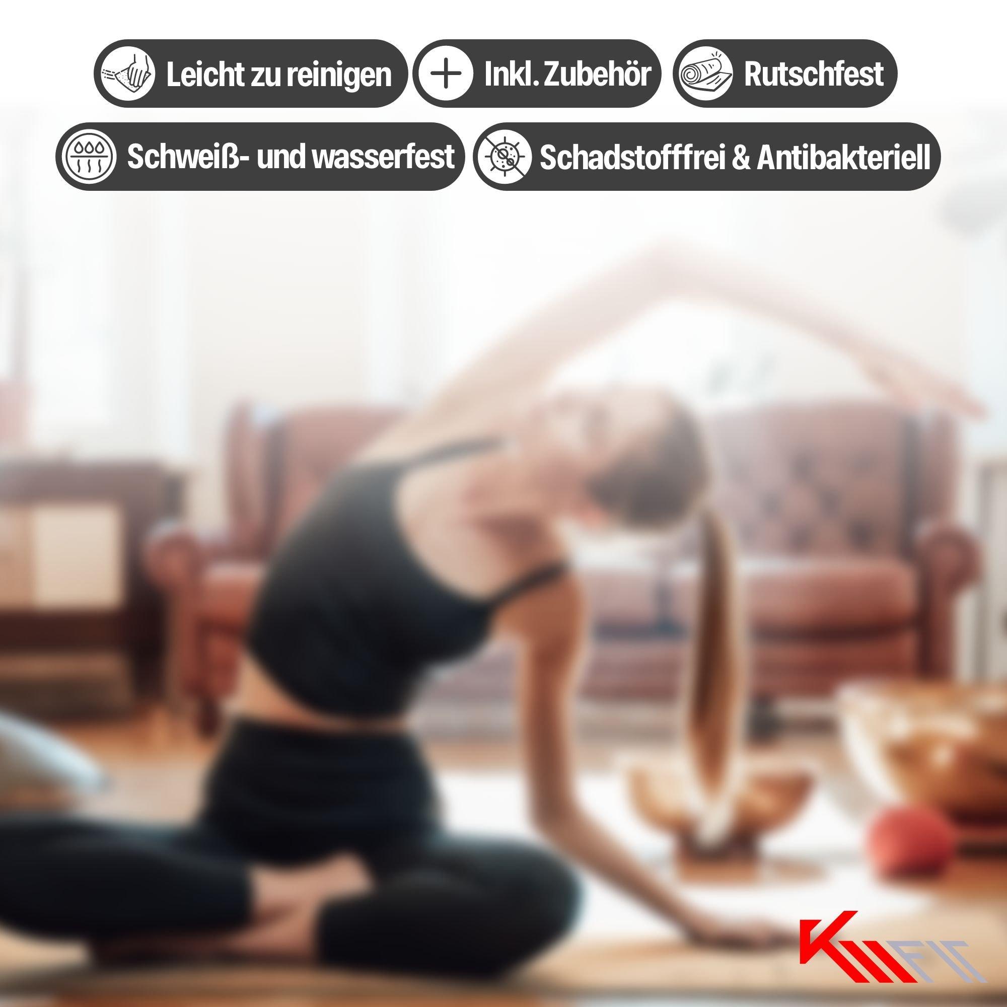 KM-Fit  TPE Yogamatte 5mm 