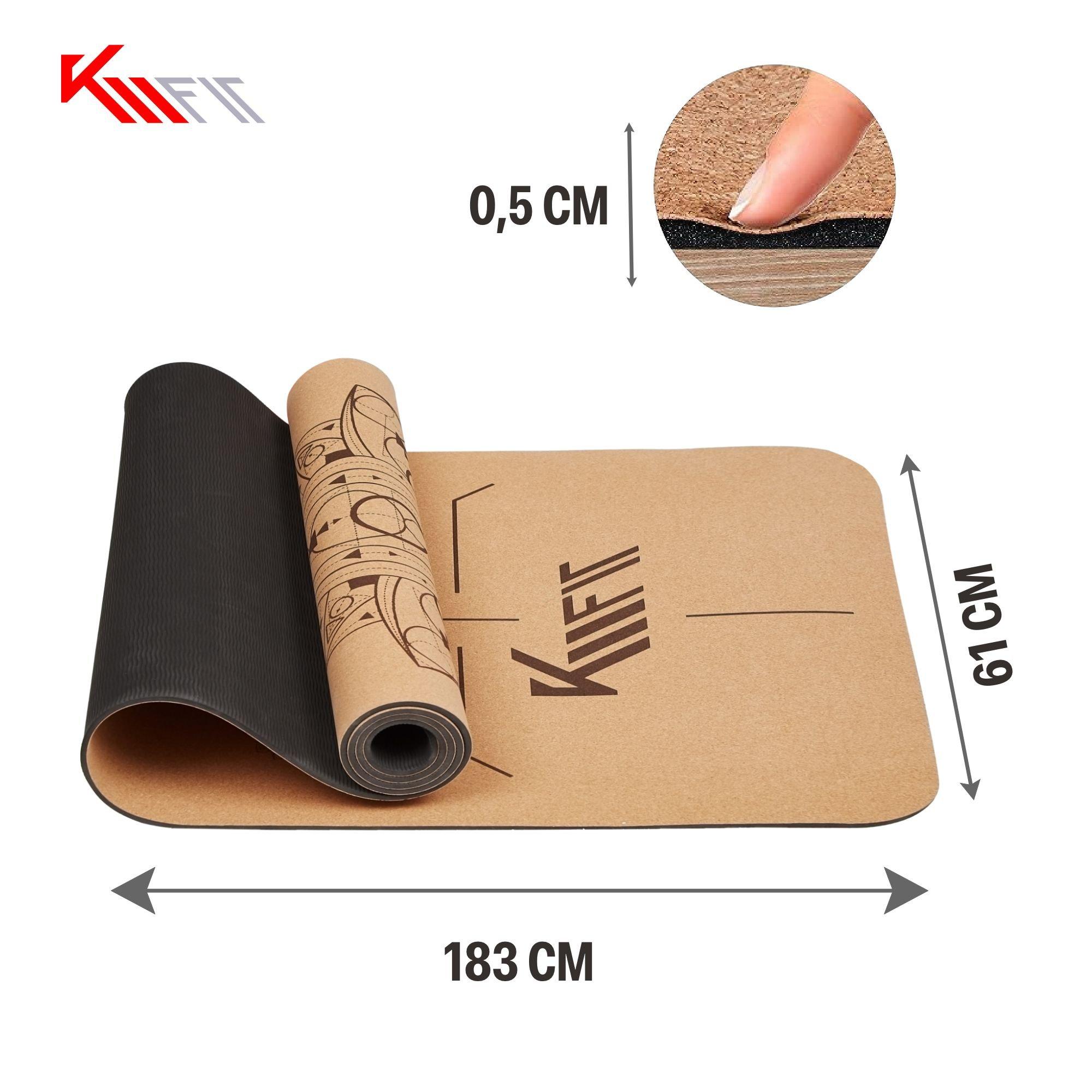 KM-Fit  TPE Yogamatte 5mm 