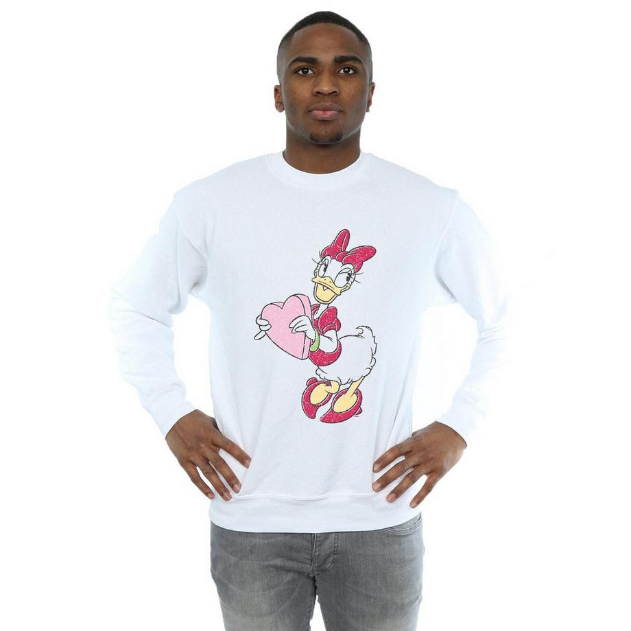Disney Daisy Duck Coeur Graphique Sweatshirt  