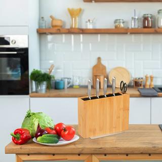 Northix Ceppo portacoltelli smontato in bambù  