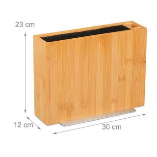 Northix Ceppo portacoltelli smontato in bambù  