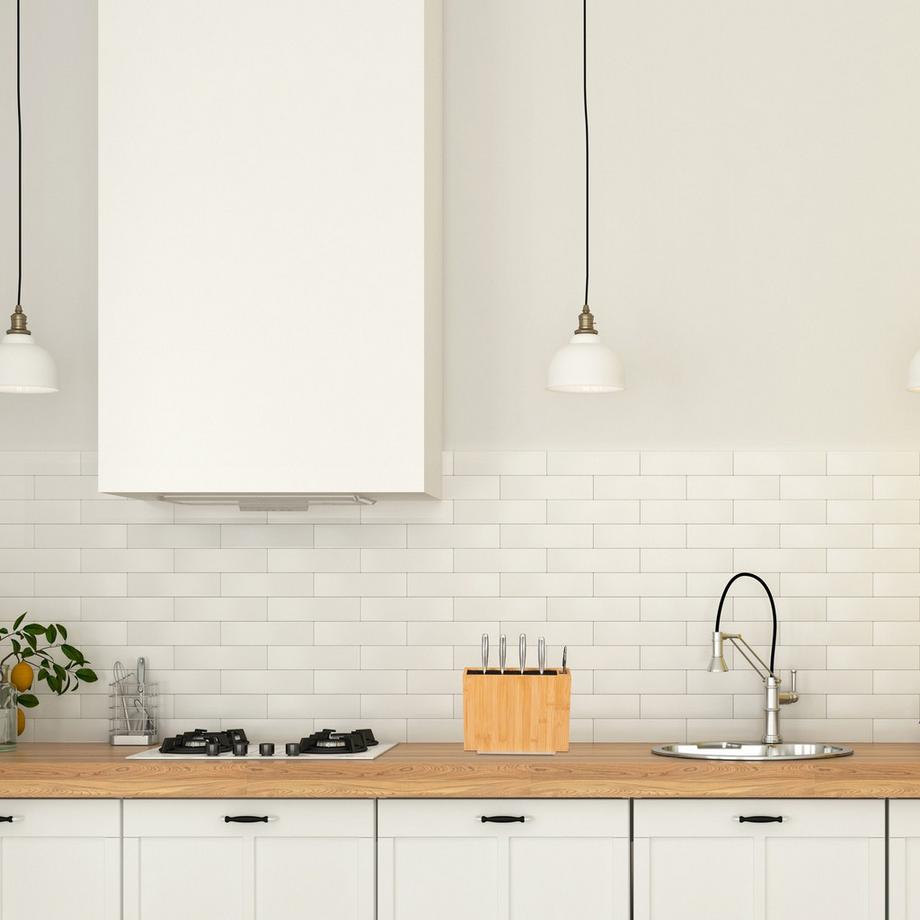 Northix Bloc à couteaux démonté en bambou  