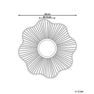 Beliani Wandspiegel aus Eisen Glamourös SENS  