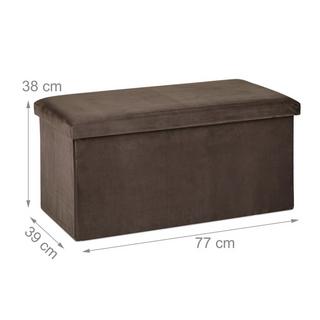 B2X Banquette pliante en velours  