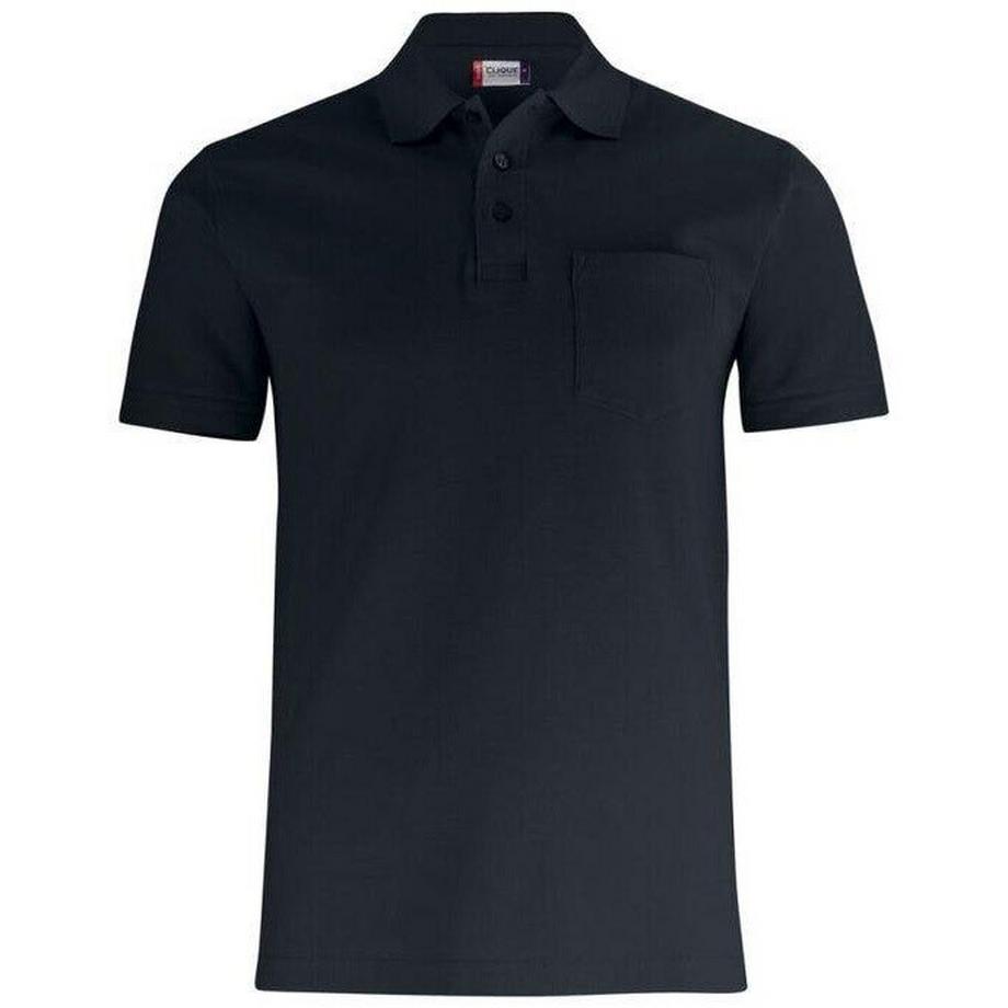 Clique Basic Maglietta Polo con Tasca Petto  