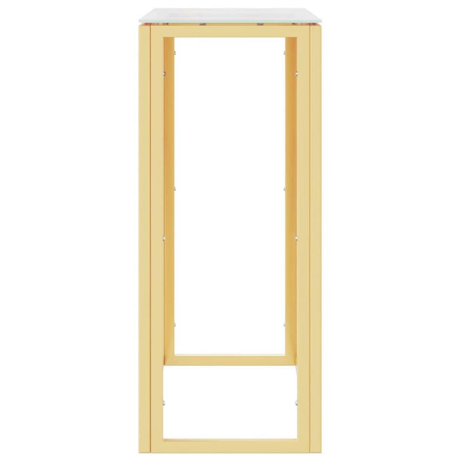 VidaXL Konsolentisch edelstahl  