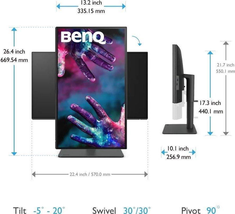 BenQ  Monitor DesignVue PD2506Q 