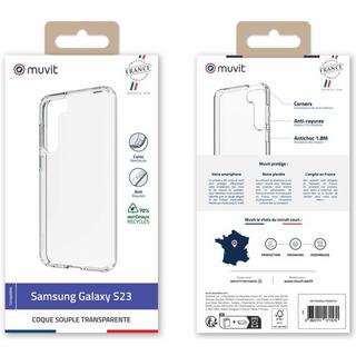 Muvit  Coque pour Samsung Galaxy S23 