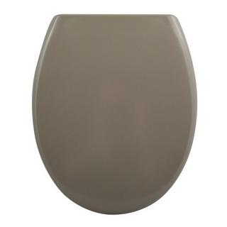 spirella Abattant WC Thermo Dur EASY CLIP Taupe - Charnières Inox  