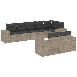 VidaXL Garten sofagarnitur poly-rattan  