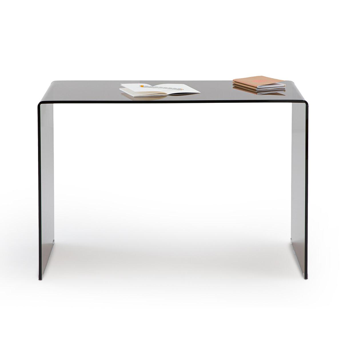 La Redoute Intérieurs Bureau console Joan en verre trempé  