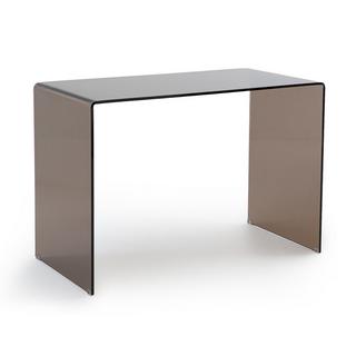 La Redoute Intérieurs Bureau console Joan en verre trempé  