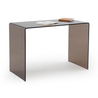 La Redoute Intérieurs Bureau console Joan en verre trempé  