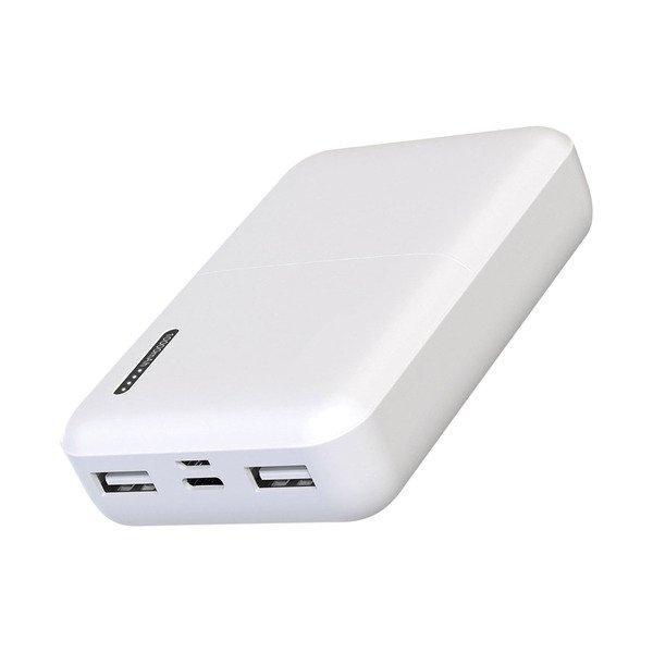 Akashi  Powerbank 10000mAh 2x USB Akashi bianco 