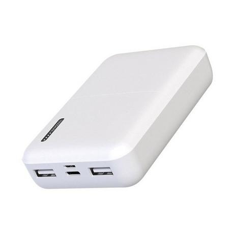 Akashi  10.000mAh Powerbank 2x USB Akashi Weiß 