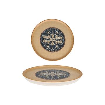 Piatto Da Dessert - Mesopotamia -  Porcellana - 22 cm- set di 6