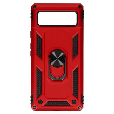 Avizar  Cover Google Pixel 6 Rigida Rossa 