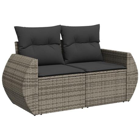 VidaXL Gartensofa poly-rattan  