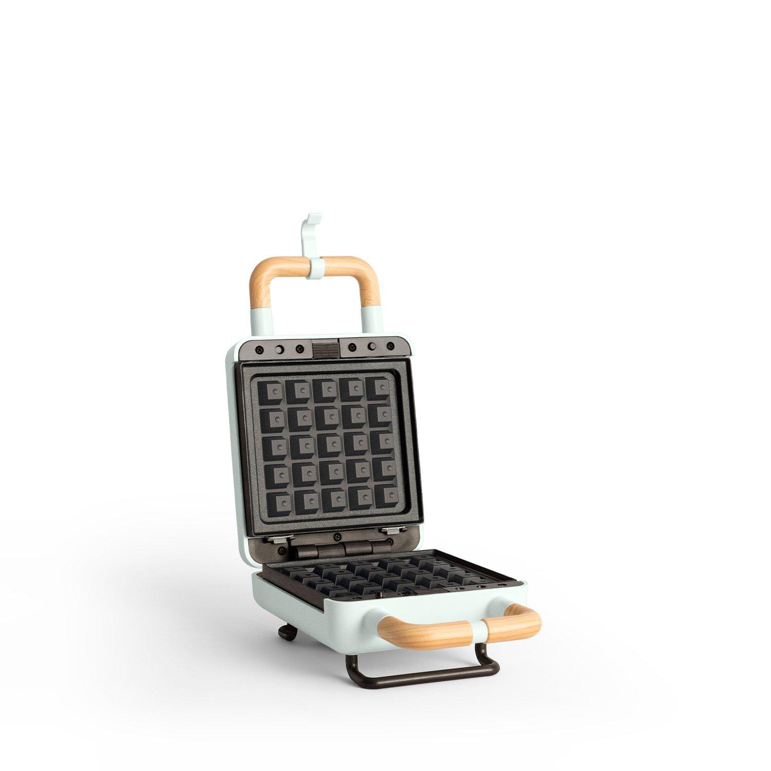 CREATE STONE 2 IN 1 COMPACT - Sandwich- und Waffeleisen mit austauschbaren Tellern pastelblau  