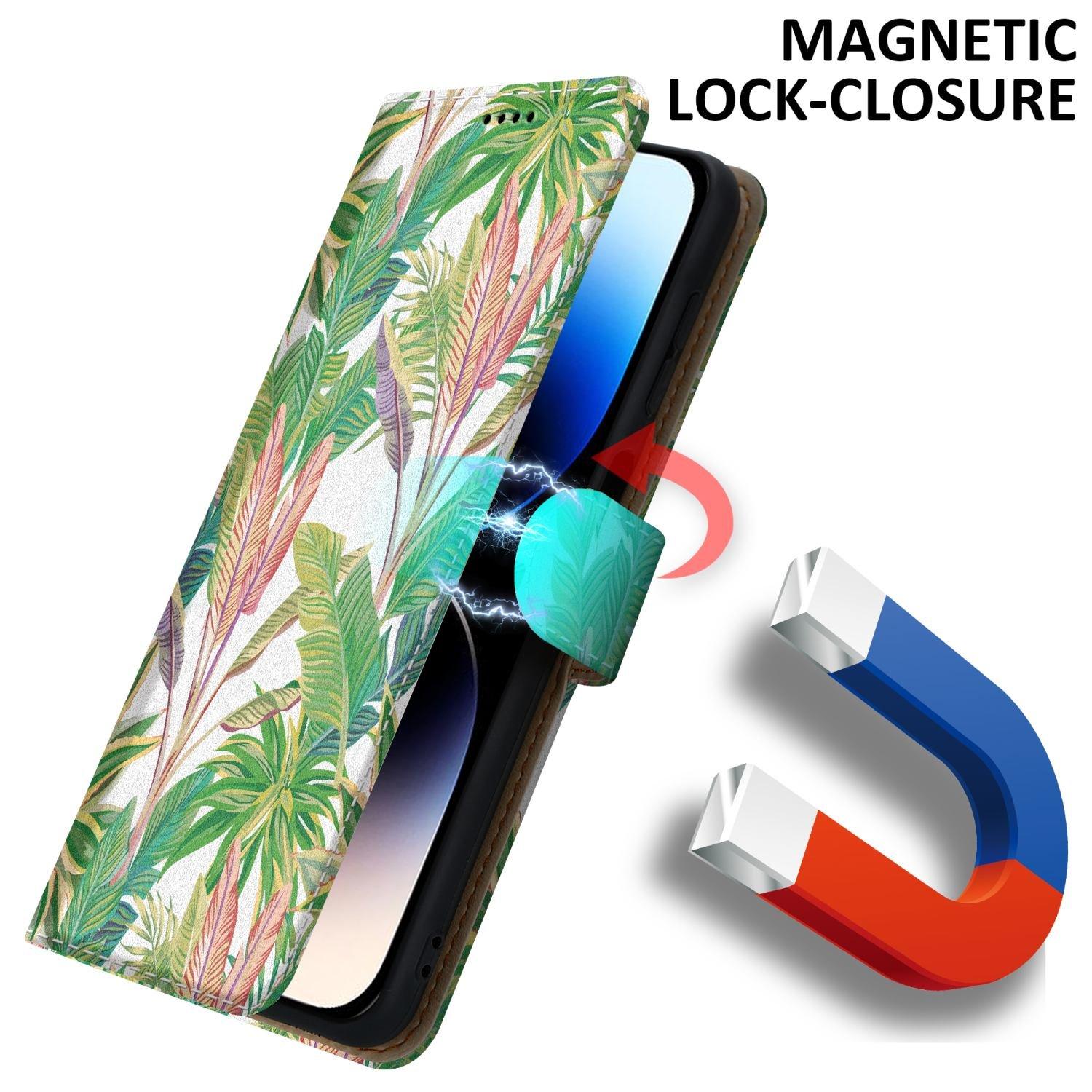 Cadorabo  Housse compatible avec Apple iPhone 14 PRO MAX - Coque de protection avec fermeture magnétique, fonction de support et compartiment pour carte 