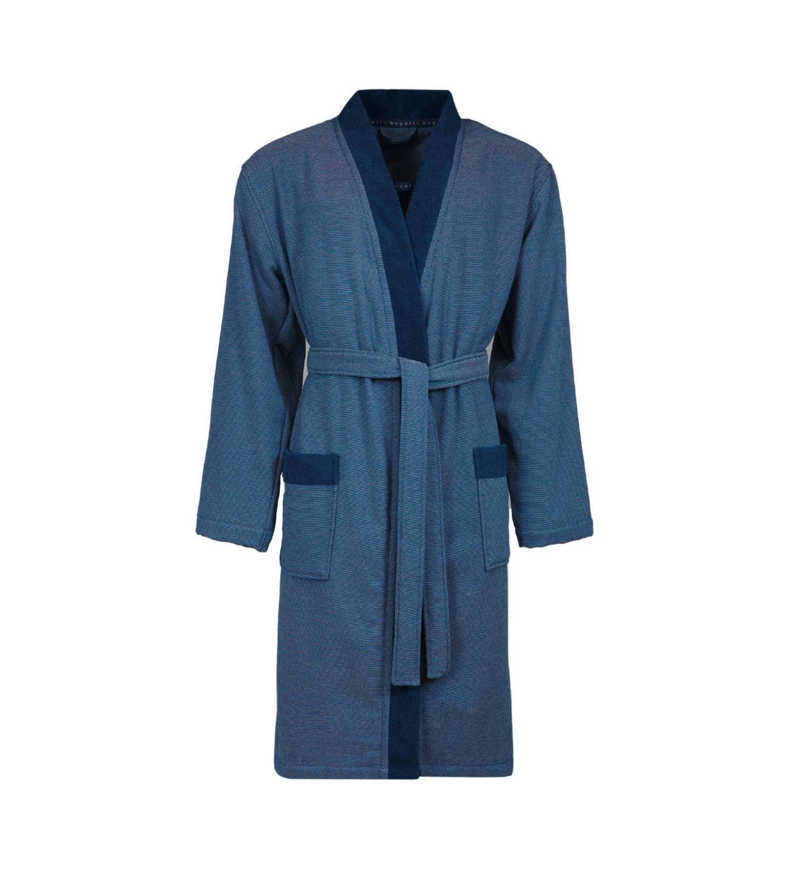 Image of Francesco Bademantel Unisex Marine S