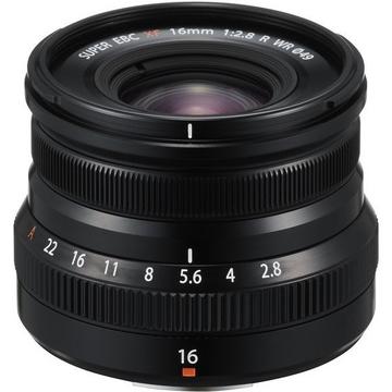 Fujinon xf 16mm f2.8 r wr noir