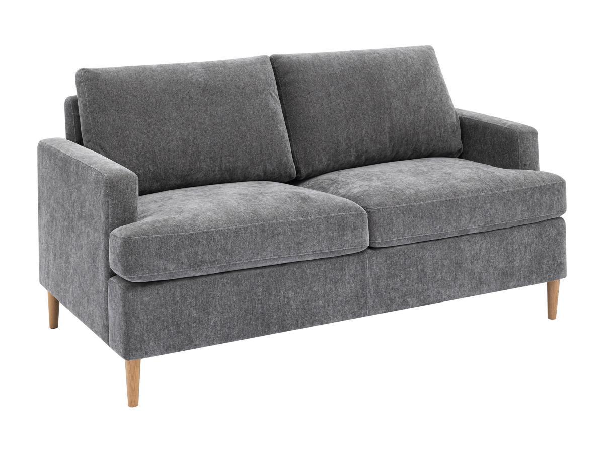 Vente-unique Sofa 3-Sitzer mit Schlaffunktion - Stoff - Grau - COPONA  