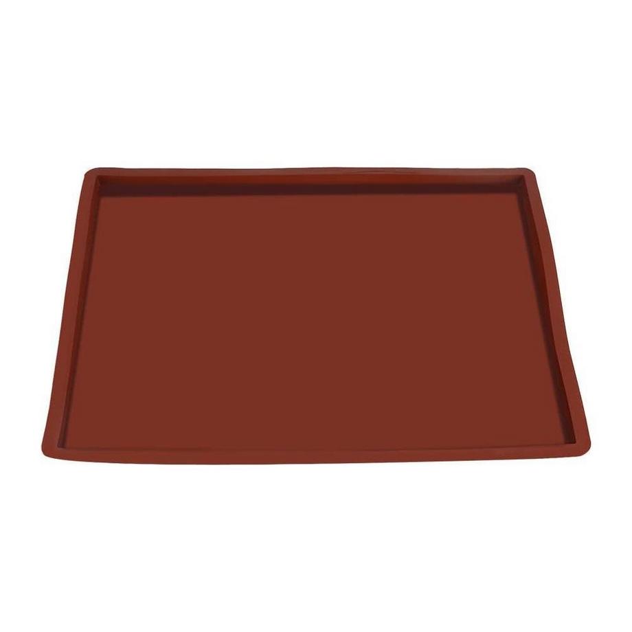 Northio  Tappetino da forno in Silicone - 30 x 25 cm - Marrone 