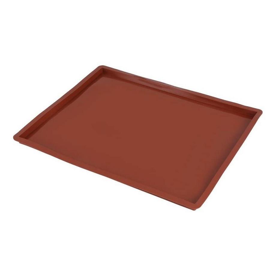 Northio  Tappetino da forno in Silicone - 30 x 25 cm - Marrone 