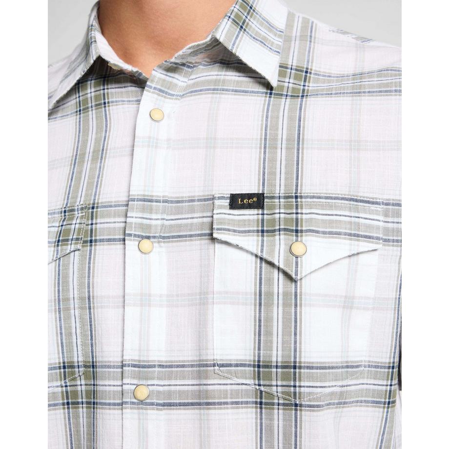 Lee Clean Western Kent Kragen Langarmhemd  