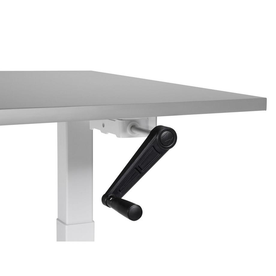 Beliani Bureau réglable en hauteur manuellement en Panneau de particules de bois Moderne DESTINES  