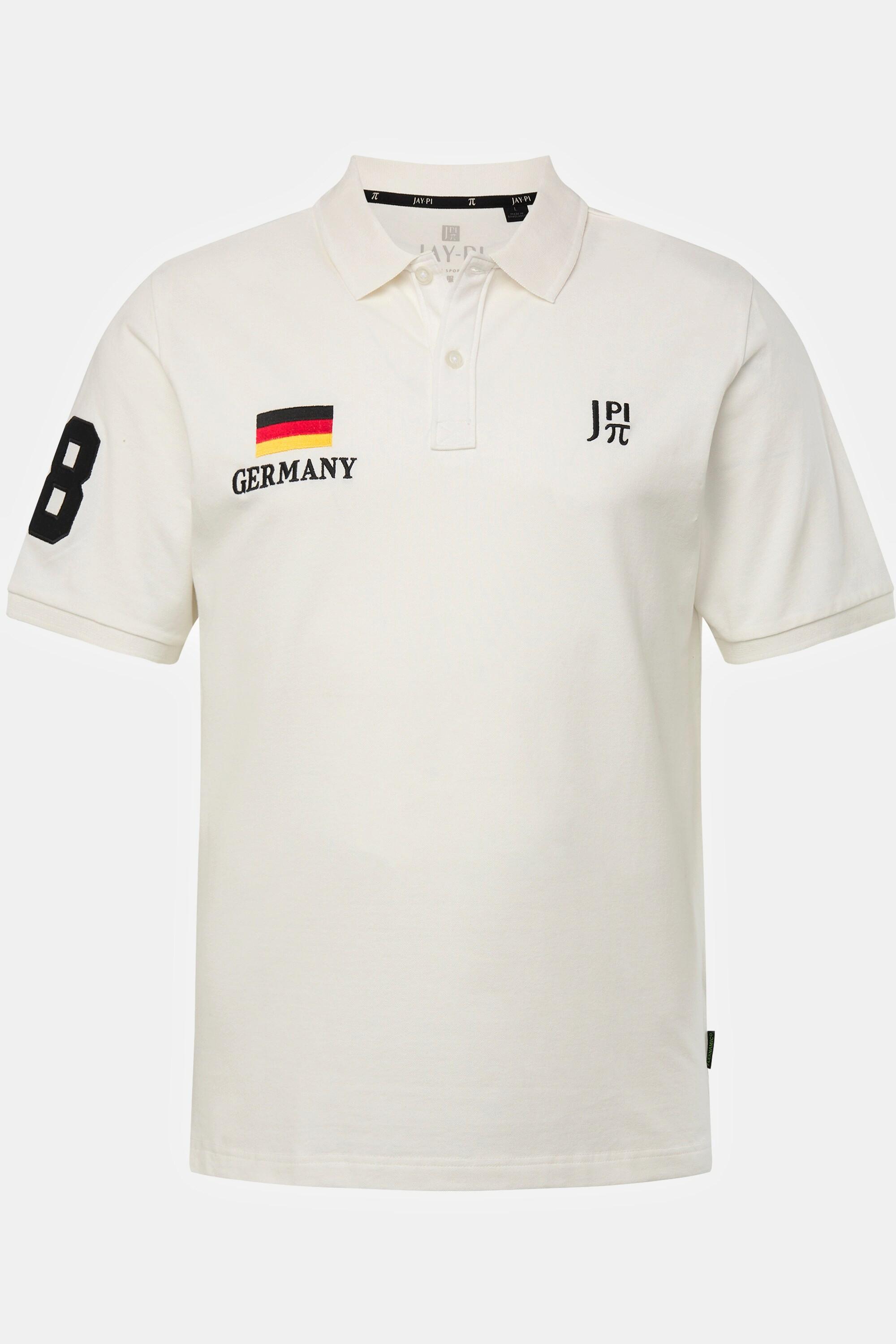 JP1880  Maglia polo per i fan del calcio con FLEXNAMIC® e mezze maniche 