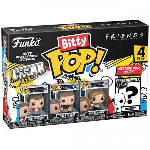 Image of Bitty POP! 4 Pack Friends: Joey Tribbiani
