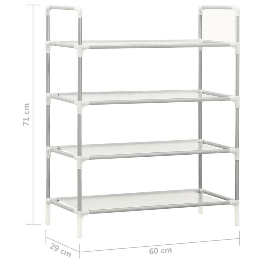 VidaXL Étagère à chaussures tissu  