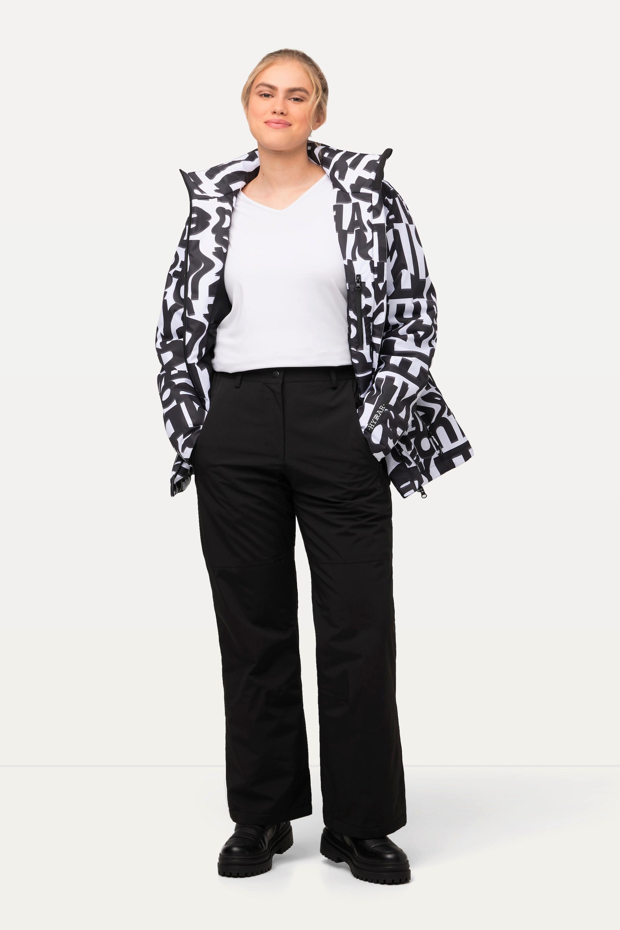 Ulla Popken Thermo Funktionshose Wasserdicht Fleece Futter Recycelt  