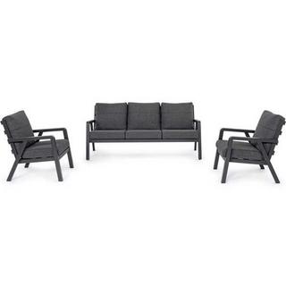 mutoni Salon de jardin truman anthracite (série de 3)  