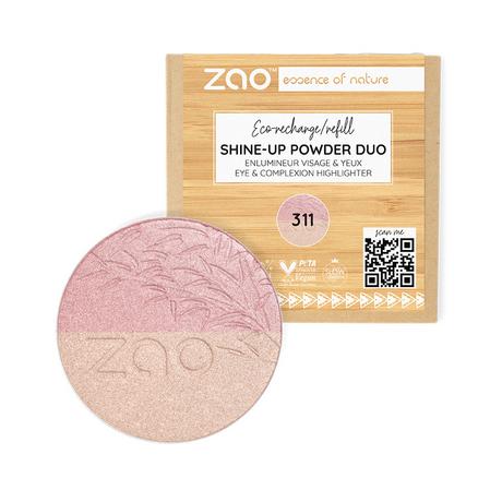 ZAO MAKEUP  Refill Shine-up Powder Enluminator - Bio-zertifiziert und vegan 