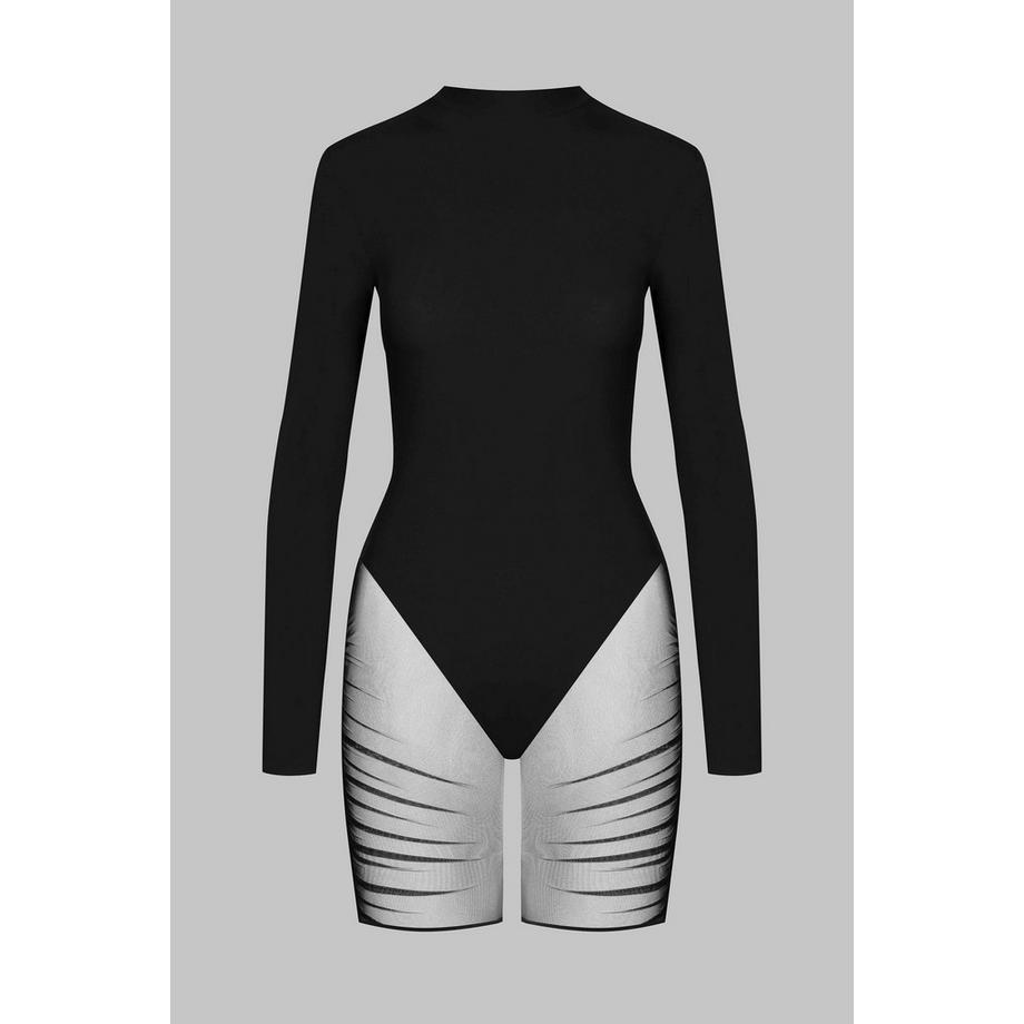 MAISON CLOSE  Tuta Corta A Maniche Lunghe - Nuit Fauve 