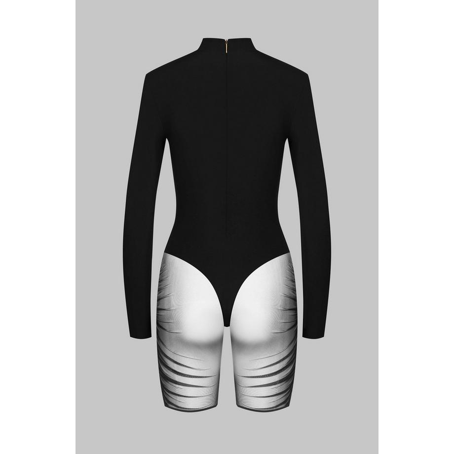 MAISON CLOSE  Tuta Corta A Maniche Lunghe - Nuit Fauve 