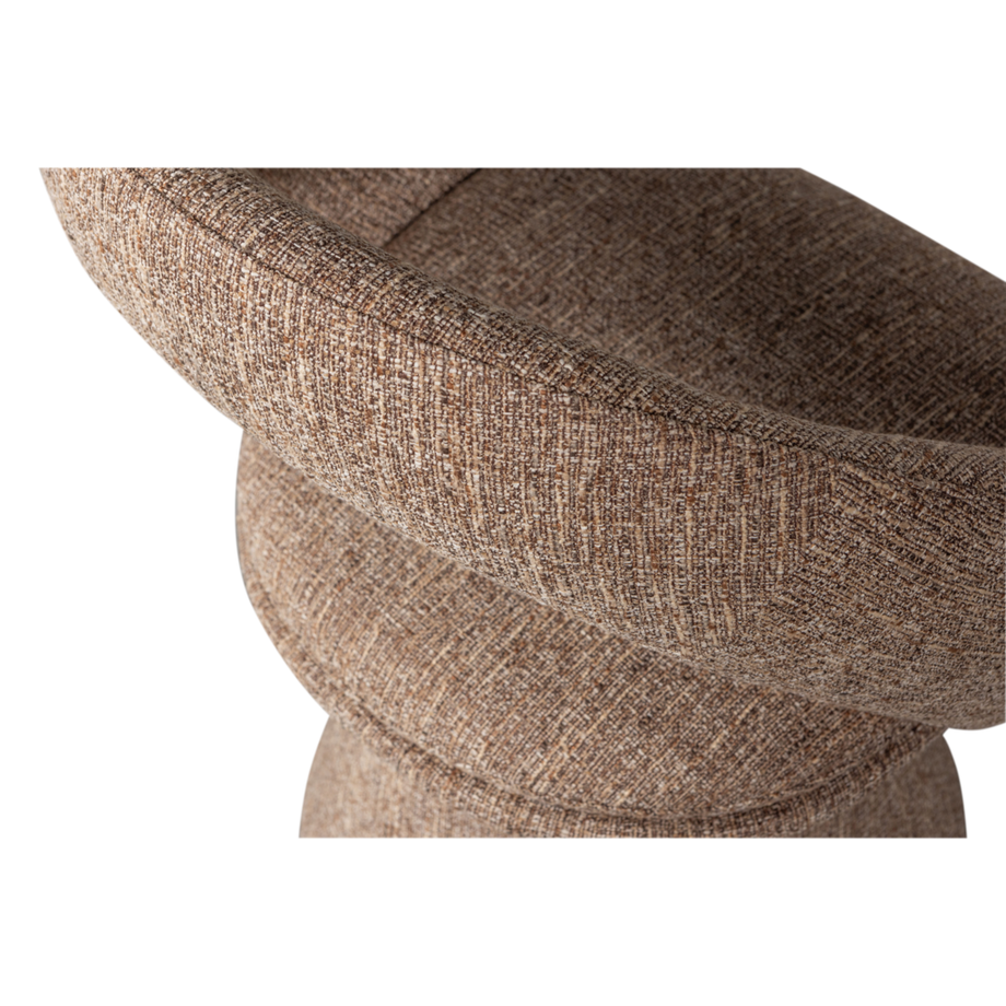 mutoni Chaise de salle à manger Winter nature chinée  