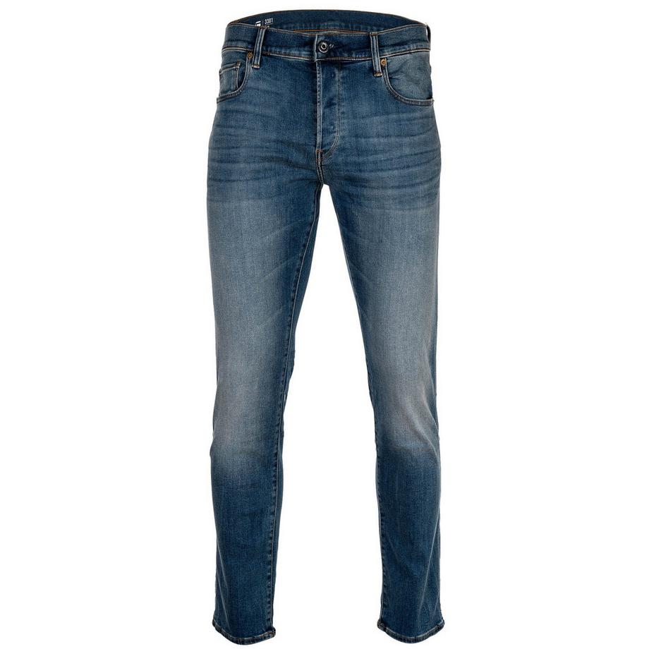 Jeans  Conforme à la silhouette-3301 Slim Vintage Medium Aged