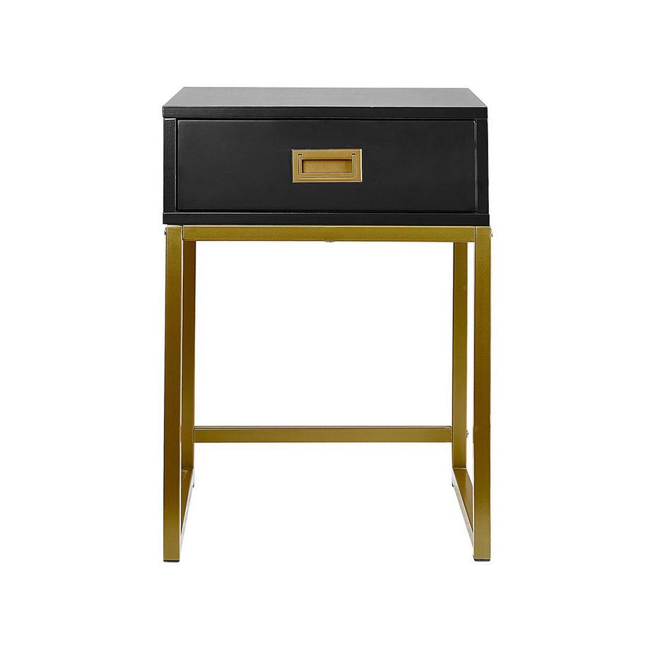 Beliani Table d'appoint en MDF Moderne LARGO  