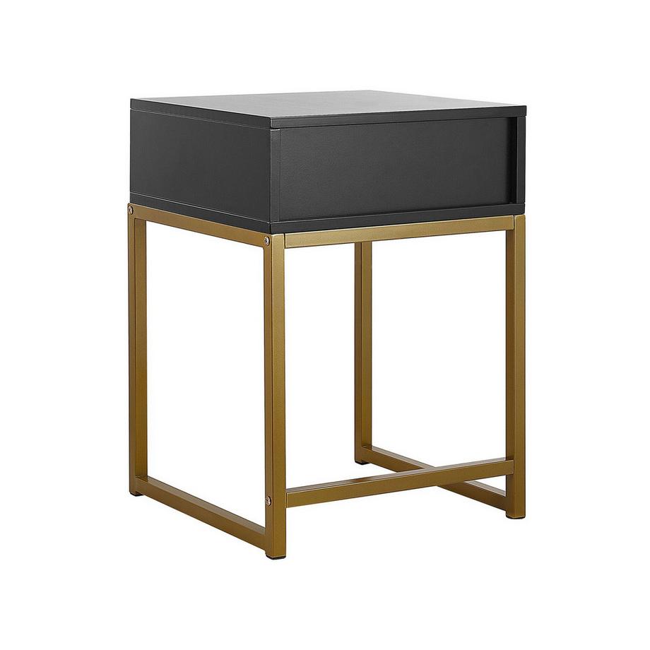 Beliani Table d'appoint en MDF Moderne LARGO  
