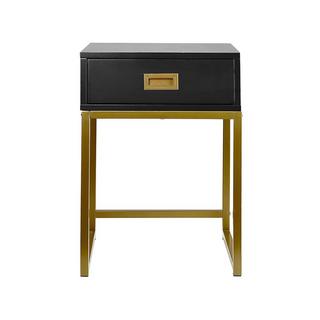 Beliani Table d'appoint en MDF Moderne LARGO  