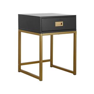 Beliani Table d'appoint en MDF Moderne LARGO  