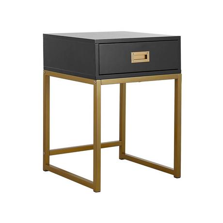 Beliani Table d'appoint en MDF Moderne LARGO  